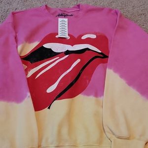 New urban outfitters rolling stones sweatshirt sz M